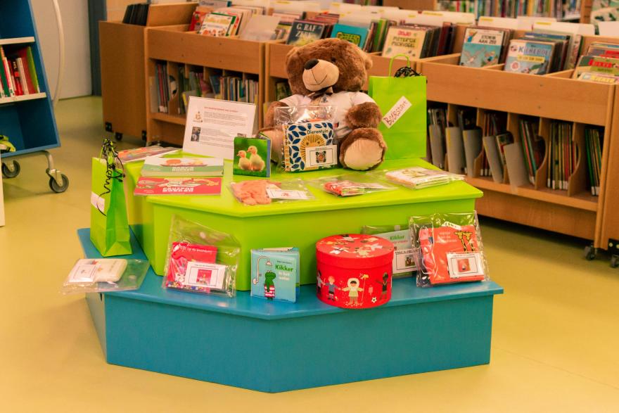 Bibliotheek Lille Boekstart-stand bib Lille