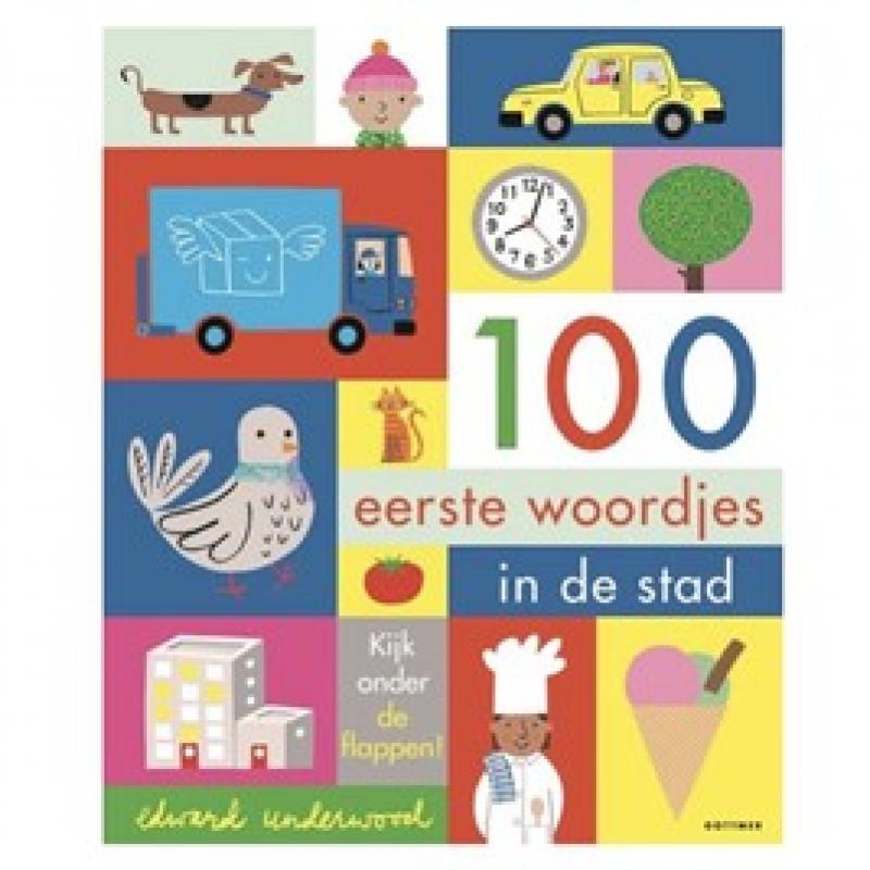 Cover van 100 eerste woordjes in de stad